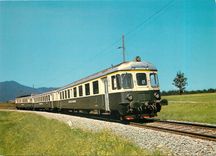 CPM 3-teilige Pendelzugskomposition der Schweizerichen Suedostbahn (SOB)