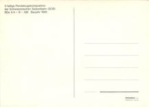 CPM 3-teilige Pendelzugskomposition der Schweizerichen Suedostbahn (SOB)