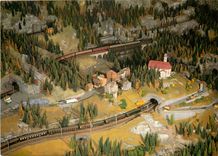 CPM Model railway of the Gotthard-line