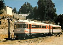 CPM State Railways of Bolivia (ENFE) western section double railcar No.343