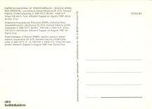 CPM State Railway of Bolivia (ENFE) eastern section diesel electric locomotive DE 975