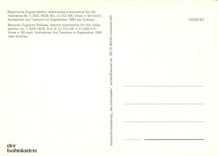 CPM Bavarian Zugspitz Railway electric locomotive for the valley section No.1