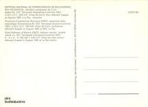 CPM State Railways of Bolivia (ENFE) western section double railcar No.337