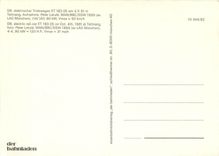 CPM DB electric rail-car ET 183 05 on Oct. 4th 1961 at Tettnang