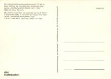 CPM DB electric locomotive for passenfer service E 75 54 in September 1962 at Muenchen-Ost depot