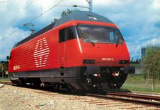 CPM Swedish electric intercity train set X 2000 with car body tilting system