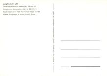 CPM Jungfraubahn Rack locomotive He 9 and trailers B2 23 and 24