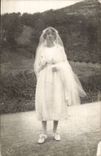 Carte photo Louis Thomas Aout 1920 Crechets TOP
