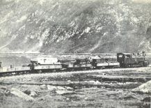 CPM Bauzug auf der Oberalppasshoehe