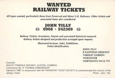 CPM Locomotive No.6 "Thomas Edmondson"