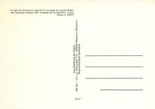 CPM En gare de Vermenton une 242-TC du depot de Laroche-Migennes remorque l'express 2051 compose de 