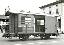 CPM FW 52 mit Fenstern und Innenausruestung als Reservepostwagen