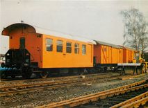 CPM Hilfsgeraetewagen KBE 103-105 Ausgeruestet mit Aufgleisungs-und Bergungsgeraeten