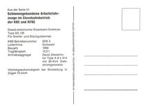 CPM Diesel-elektrischer Eisenbahn-Drehkran Type GS 125