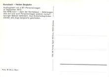 CPM Ausflugsfahrt mit 2 BT-Personenwagen im September 1972
