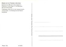 CPM Automotrice ABe 4/4 3 avec wagons a l'halte de "Trois Villes"