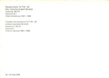 CPM Tracteur de manoeuvre Te II 61-97