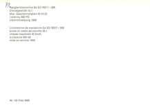 CPM Locomotive de manoeuvre Ee 3/3 16311-326