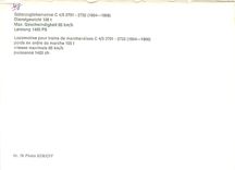 CPM Locomotive pour trains de marchandises C 4/5 2701-2732 (1904-1906)