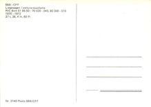 CPM SBB-CFF Liegewagen/voiture-couchette RIC Bcm 518550-70020-049 80000-019 1970-1972