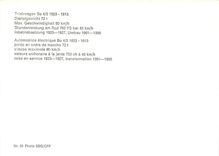 CPM Automotrice electrique Be 4/6 1603-1613