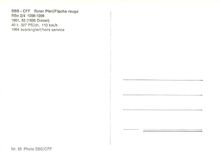 CPM SBB-CFF Roter Pfeil/Fleche rouge RBe 2/4