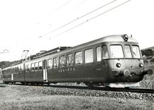 CPM Automotrice double pour excursions RAe 4/8 1022 et 1023