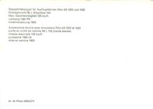 CPM Automotrice double pour excursions RAe 4/8 1022 et 1023