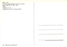 CPM SBB-CFF Wagon-silo pour gravier