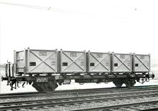CPM SBB-CFF wagon porteur pour containers