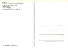 CPM SBB-CFF Wagon a rails