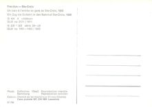 CPM Yverdon - Ste-Croix  Un train a l'entree en gare de Ste-Croix 1928