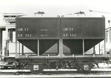 CPM Laussane-Echallens-Bercher OB1 552 (1961) wagon pour cereales