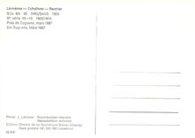 CPM Laussane-Echallens-Bercher BDe 4/4 23 SWS/SAAS 1935 B2 serie 10-15 1908/1914 pres du Sugnens mar