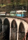 CPM Chemin de fer touristique Blonay-Chamby ''Super traction'' au B.C. sur le viaduc de la Baye de C