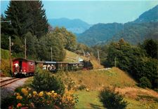 CPM Chemin de fer touristique Blonay-Chamby La 99.193 ex-D.B. en plein effort au dessus de Blonay
