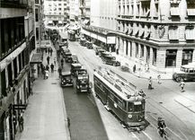 CPM Geneve rue du Marche (station de Molard) Ce 2/4 No.161 vers 1930