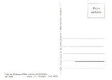 CPM Pres de Chateau-d'Oex arrivee de Montreux 28.2.1965