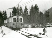 CPM Train pour la Lenk arrivant a Matten 17.2.1972
