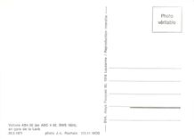 CPM Voiture AB4 92 en gare de la Lenk 30.5.1971