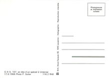 CPM G 4/5 107 en tete d'un special a Untervaz 17.6.1966