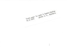 CPM Train pour la Lenk a Sankt-Stefan 15.2.1972