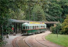 CPM Motrice 321 du reseau des railways economoques de Liege-Seraing et extentions (1935)