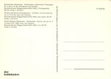 CPM Ritten Railway Oberbozen - Klobenstein electric rail-car No.2 on April 11th 1982