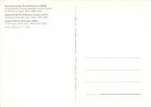 CPM Swiss Federal Railways (SBB) First class coach Apm SWA/ABB 1989