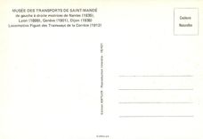 CPM Musee des Transports de Saint-Mande