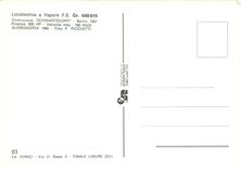 CPM Locomotiva a Vapore F.S. Gr. 640-019