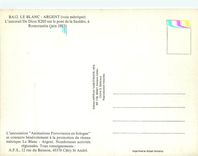 CPM L'autorail de Dion X205 sur le pont de la Sauldre a Romorantin (juin 1983)