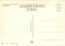 CPM Personenzug mit Lok 3 (Tirol) bei Mayrhofen