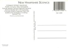 CPM Conway Scenic Railroad Former Maine Central Railroad General